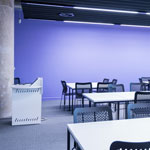 An empty seminar room