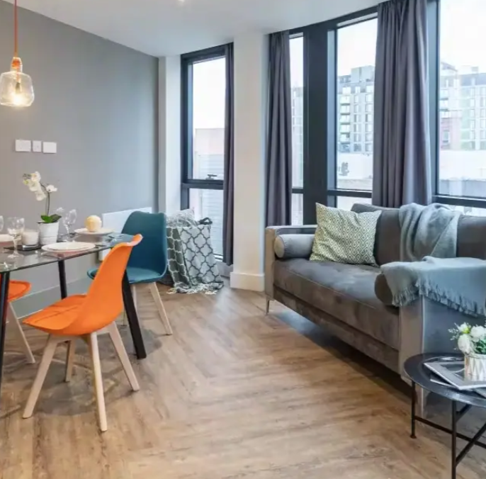 One Cross Street - Living room